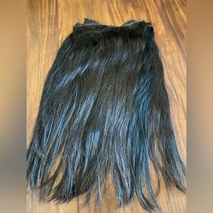 Hand tied wefts Habit Hair Extensions Black
